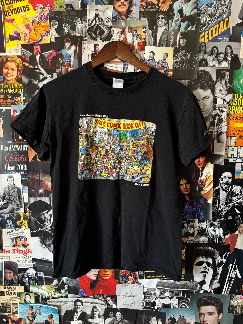 Gildan Black Free Comic Book Day Graphic Tee